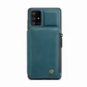 For Samsung Galaxy A71 4G Case Zipper Wallet PU Leather Back Cover For Samsung A71 4G Case Flip Stand With Card Slot Holder Coque