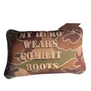 Pillow My Hero Wears Combat Boots Camouflage Tapestry Army Military Soldier New