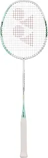 YONEX Badminton Racket Powerracquet 2025 Astrox Feel in White with YONEX String BG3 / 10.5 kg Strung Including YONEX Head Case