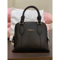 在飛比找蝦皮購物優惠-正品 Furla貝殼包 黑色