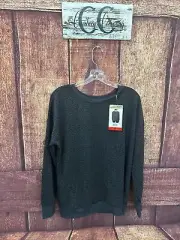 NWT Mondetta Leopard Print Soft Moisture Wicking Relaxed Fit Sweatshirt Top S-3X
