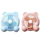 Mini USB Table Desk Fan Quiet Portable USB Plug Fan 2 Speeds