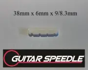 Bone 4 String Bass Guitar Nut 38mm x 6mm x 9/8.3mm