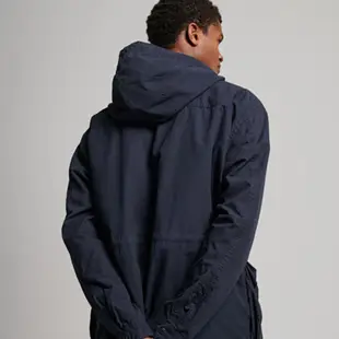 SUPERDRY 男裝 休閒外套 Vintage Hooded Deck 海軍藍