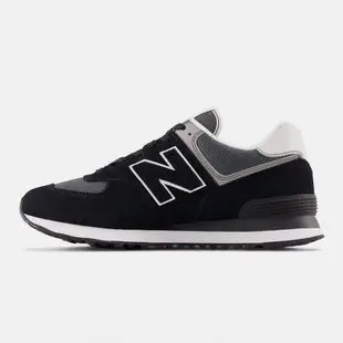 NEW BALANCE 紐巴倫 574 復古鞋系列 男款 黑白 U574BS2D