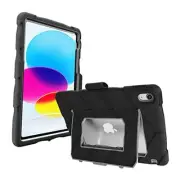 Gumdrop Hideaway iPad Case w/Stand Fits ONLY iPad 11th 10th Gen Black