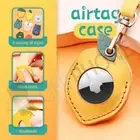 【Handmade】For Apple Air Tag Leather Case Cover AirTag Location Tracker Sleeve