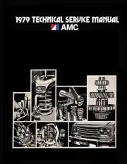 1979 AMC Service Shop Repair Manual Engine Drivetrain Electrical Book Guide OEM