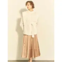 在飛比找momo購物網優惠-VERTEX日本百貨閃亮緞面長裙