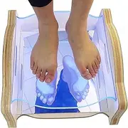 Plantar Inspection Mirror, Gait Detection Equipment with UA Light and Acrylic Panel, Check Health of Feet and Prevent Center of Gravity Shift, Bearing 150KG, for Flat Feet,Arch
