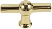10 Pack Gold Cabinet knobs,Gold T Shape Pull,Brass Cabinet pulls,Heavy Duty Drawer pulls,T Shape pulls (Modern, Gold, T Shape pulls)