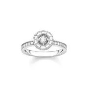THOMAS SABO Sparkling Circles Round Silver Ring