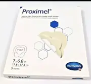 5 Hartmann 1400000 Proximel Silicone Foam, 7" - 6.8", Sacral Dressing Exp 2026