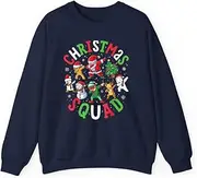 [VidiAmazing] Christmas Squad Santa Dabbing Elf Family Matching ds009 T-Shirt