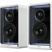 Edifier QR65 WHITE Desktop Active Monitor with GaN Charger - External Speakers