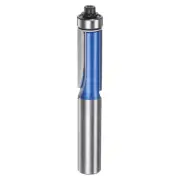 Flush Trim Router Bit 12mm Shank 1/2" Dia for Woodworking Silver Blue