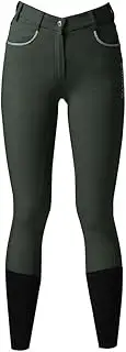 アークール(HARCOUR) Arcool Women's Leggings, Boogie Culottes, Full Grip, 2023AW Collection, Khaki
