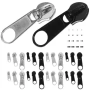 Zipper Repair Kit Universal Tool DIY Heads Replacement Pull Detachable
