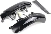 Turn Signal Lights for Toyota for Camry for Prius for REIZ for Wish for Mark X for Crown 2pcs Car Side Mirror Blinker Indicator Lamp LED Dynamic Turn Signal Light Turn Signal Lights