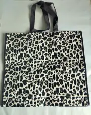 Reusable Large Shopping Grocery Bag Tote Leopard