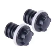 2 Pack Of Drain Plugs Replacement Fit for RTIC Coolers Refrigerator tp