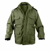 Rothco Soft Shell Tactical Military M-65 Olive Foliage Green Jacket SMALL NEW