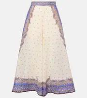 [Zimmermann] Zimmermann Maxine paisley ramie culottes AU 12 multicoloured