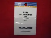 Walthers Hobby Tools: Drill Bits (pack of 2) .021" #75 947-75