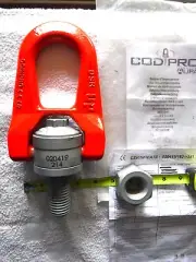 Codipro DSR UP Double Swivel Hoist Ring NEW DSR M30 with Nut and paperwork