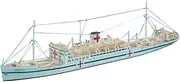 Hasegawa HWL502 1:700 Scale IJN Hikawa Maru Hospital Ship Model Kit