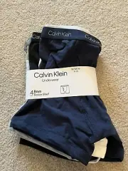 New Calvin Klein Boys Underwear Medium 8-10 4 Boxer Brief
