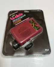Retro Vintage 80's Nippon Le Chic AM FM Radio Headphones Telescopic Antenna NIP