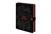 House Of The Dragon Loose The Dragons A5 Notebook (Black/Red) (21cm x 15cm x 2.8cm)