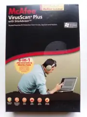 McAfee VirusScan Plus with SiteAdvisor 2008 (6-in-1 Protection)