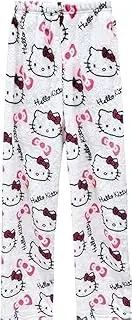 [PANKOOCLUB] Women'S Cartoon Anime Pajama Pants Flannel Comfy Pajama Cute Cat Casual Long Pants Bottoms, Style 8, Medium