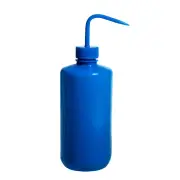 500ml Color Plastic Washing Bottle,Blue LDPE Bottle,Bent Mouth,Plastic Labware