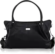 ISOKI Isoki Onyx Black Anakie Satchel, Onyx, 1220 Grams