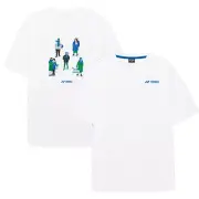 YONEX 24F/W Unisex Badminton T-Shirts Sportswear Casual Top OverFit 243TS042U