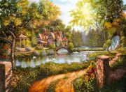 Ravensburger - Cottage by the River Puzzle 500pc
