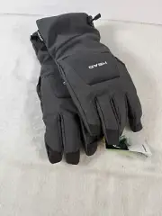 Head Men's Dupont Sorona Insulated SKI Gloves With Pocket, Gray, Size XL NWT