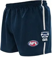 [The AFL Store] Geelong Cats AFL Footy Junior Boys Youths Team Replica Playing Shorts