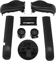 LT Easiyl 1 Set of Replacement A B L R Button Kit D-pad Key On Off Button Replacement Full Set Buttons Compatible with Nintendo Gameboy Advance GBA Black