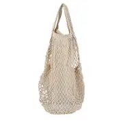 Grocery Bag Soft Handle Foldable Washable Fruit Vegetable Storage Mesh Pouch Net Tote Shopper Bag Ha