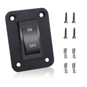 Mankk On-Off Switch 12V 20A 4 Pins DPST Rocker Switch Panel RV Light Switch for