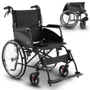 Altus 20 Inch Self-Propelled Folding Wheelchair – Black | Wheelchair