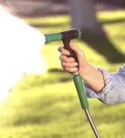 Metal Garden Hose Expanding Series 50 Ft. with 2-in-1 Nozzle Bernini Fountains