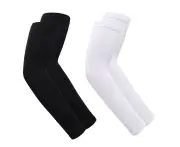 Uv Protection Cooling Arm Sleeves Sun Sleeves,Black+White