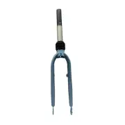 Foldable Bicycle Front Fork for Improved Comfort C V Brake Black/White/Blue