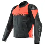 任我行騎士部品 DAINESE RACING 4 LEATHER JACKET PERF 黑螢光紅 打洞 皮衣