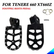 For Yamaha Tenere 660 XT660Z XT660R Footrest Footpeg Foot Pegs Rests Pedal